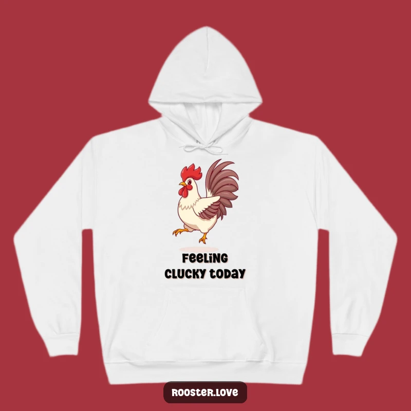 Funny Rooster Hoodie: Cozy Comfort, Vibrant Feathered Leap - The Ultimate Funny Gift